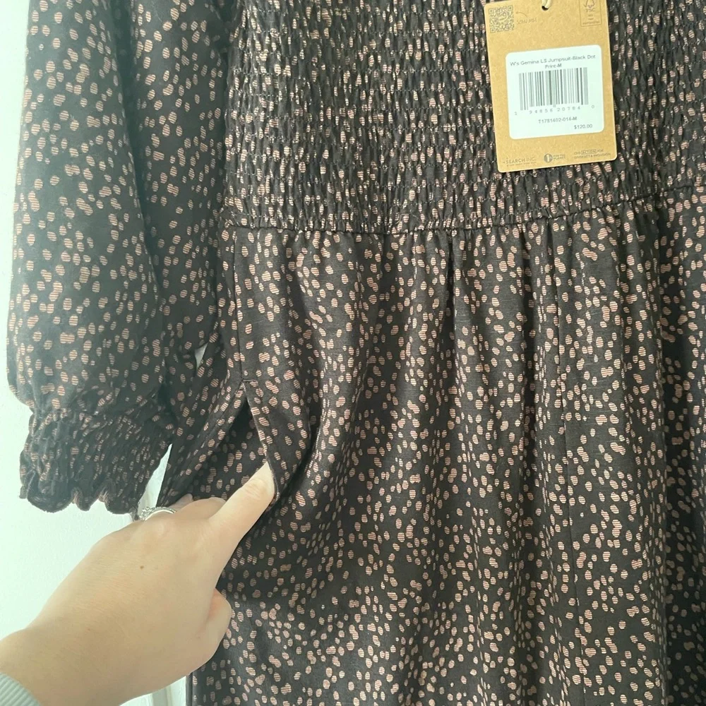 Toad&Co NWT Gemina long sleeve jumpsuit - Picture 4 of 12